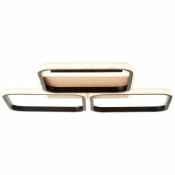 Brilliant Leuchten Brilliant Dennet Deckenleuchte LED Schwarz, Braun, 1-flammig -Bürolampen Verkäufe brilliant dennet deckenleuchte g99751 76 1