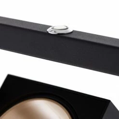 Brilliant Leuchten Brilliant Dillard Stehlampe LED Schwarz, Gold, 4-flammig -Bürolampen Verkäufe brilliant dillard stehlampe g93157 86 5