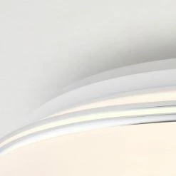 Brilliant Leuchten Brilliant Edna Deckenleuchte LED Chrom, 1-flammig, Fernbedienung, Farbwechsler -Bürolampen Verkäufe brilliant edna deckenleuchte g97045 15 7