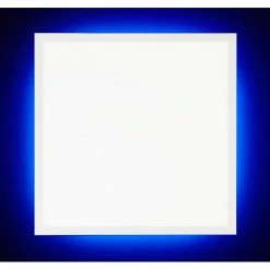 Brilliant Leuchten Brilliant Ellery Deckenleuchte LED Weiß, 1-flammig, Fernbedienung, Farbwechsler -Bürolampen Verkäufe brilliant ellery deckenleuchte g99407 05 13