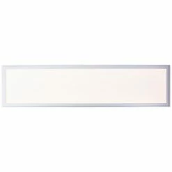 Brilliant Leuchten Brilliant Flat Deckenpanel LED Silber, 1-flammig, Fernbedienung -Bürolampen Verkäufe brilliant flat deckenpanel g99511 58 5