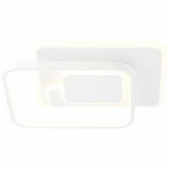 Brilliant Leuchten Brilliant Geron Deckenleuchte LED Weiß, 1-flammig -Bürolampen Verkäufe brilliant geron deckenleuchte g97128 05 5