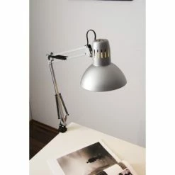 Brilliant Leuchten Brilliant Hobby Schreibtischklemmleuchte Edelstahl, Titan, 1-flammig -Bürolampen Verkäufe brilliant hobby schreibtischklemmleuchte 10802 11 do1 4