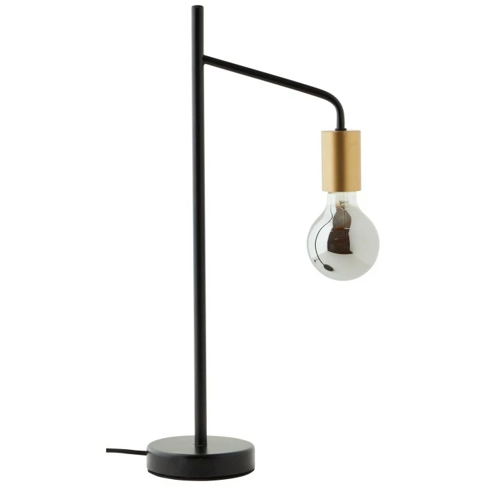 Brilliant Leuchten Brilliant Kiel Tischleuchte Schwarz, Gold, 1-flammig 2 Brilliant Leuchten Brilliant Kiel Tischleuchte Schwarz, Gold, 1-flammig – Bild 2