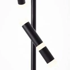 Brilliant Leuchten Brilliant Lagano Stehlampe LED Schwarz, 1-flammig -Bürolampen Verkäufe brilliant lagano stehlampe g93159 06 3