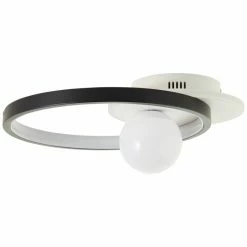 Brilliant Leuchten Atlanta Deckenleuchte LED Schwarz, 1-flammig -Bürolampen Verkäufe brilliant leuchten atlanta deckenleuchte g99619 76 3