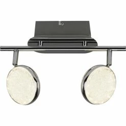 Brilliant Leuchten Cassy Deckenspot LED Chrom, 2-flammig, Fernbedienung, Farbwechsler -Bürolampen Verkäufe brilliant leuchten cassy deckenspot g53713 15 2