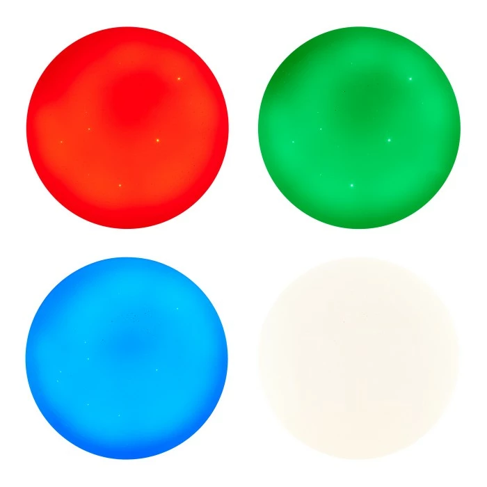 Brilliant Leuchten Heddy Deckenleuchte LED Weiß, 1-flammig, Fernbedienung, Farbwechsler 11 Brilliant Leuchten Heddy Deckenleuchte LED Weiß, 1-flammig, Fernbedienung, Farbwechsler – Bild 11