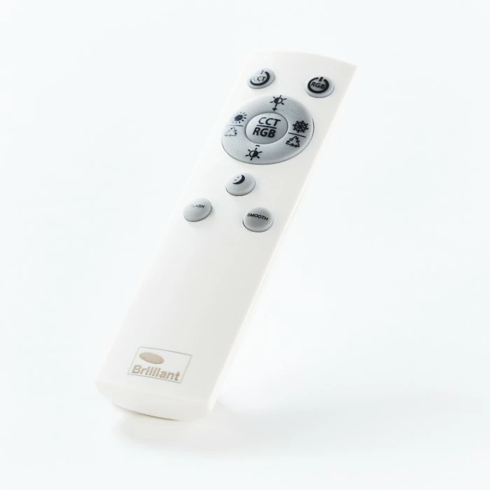Brilliant Leuchten Heddy Deckenleuchte LED Weiß, 1-flammig, Fernbedienung, Farbwechsler 7 Brilliant Leuchten Heddy Deckenleuchte LED Weiß, 1-flammig, Fernbedienung, Farbwechsler – Bild 7