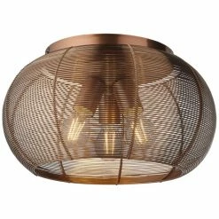 Brilliant Leuchten Sambo Deckenleuchte Cremefarben, 3-flammig