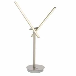 Brilliant Leuchten Sticks Tischleuchte LED Weiß, Eisen, 2-flammig