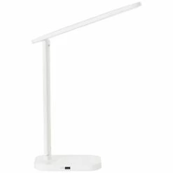 Brilliant Leuchten Vicari Tischleuchte LED Weiß, 1-flammig -Bürolampen Verkäufe brilliant leuchten vicari tischleuchte g93102 05 4