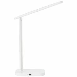 Brilliant Leuchten Vicari Tischleuchte LED Weiß, 1-flammig -Bürolampen Verkäufe brilliant leuchten vicari tischleuchte g93102 05 5