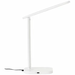 Brilliant Leuchten Vicari Tischleuchte LED Weiß, 1-flammig -Bürolampen Verkäufe brilliant leuchten vicari tischleuchte g93102 05 6