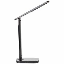 Brilliant Leuchten Vicari Tischleuchte LED Schwarz, 1-flammig -Bürolampen Verkäufe brilliant leuchten vicari tischleuchte g93102 06 3