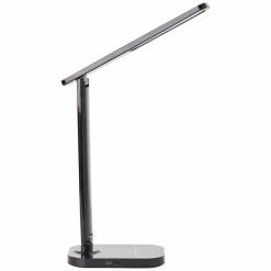 Brilliant Leuchten Vicari Tischleuchte LED Schwarz, 1-flammig -Bürolampen Verkäufe brilliant leuchten vicari tischleuchte g93102 06 5