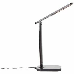 Brilliant Leuchten Vicari Tischleuchte LED Schwarz, 1-flammig -Bürolampen Verkäufe brilliant leuchten vicari tischleuchte g93102 06 7