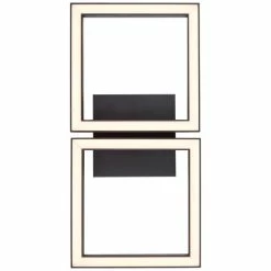 Brilliant Leuchten Brilliant Living Quon Deckenleuchte LED Schwarz, Weiß, 1-flammig -Bürolampen Verkäufe brilliant living quon deckenleuchte g99285 06 2