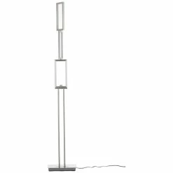 Brilliant Leuchten Brilliant Living Tunar Standleuchte LED Aluminium, 1-flammig -Bürolampen Verkäufe brilliant living tunar standleuchte g93453 21 4