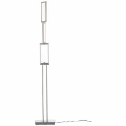 Brilliant Leuchten Brilliant Living Tunar Standleuchte LED Aluminium, 1-flammig -Bürolampen Verkäufe brilliant living tunar standleuchte g93453 21 5
