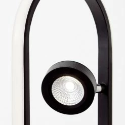 Brilliant Leuchten Brilliant Nebeker Stehlampe LED Schwarz, 4-flammig, Fernbedienung -Bürolampen Verkäufe brilliant nebeker stehlampe g93161 06 3