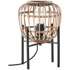 Brilliant Leuchten Brilliant Nikka Tischleuchte Schwarz, 1-flammig -Bürolampen Verkäufe brilliant nikka tischleuchte 93176 76 5