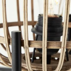 Brilliant Leuchten Brilliant Nikka Tischleuchte Schwarz, 1-flammig -Bürolampen Verkäufe brilliant nikka tischleuchte 93176 76 6