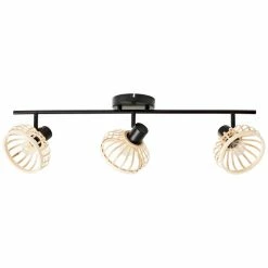 Brilliant Leuchten Brilliant Norah Deckenleuchte Schwarz, 3-flammig -Bürolampen Verkäufe brilliant norah deckenleuchte 99739 76 3