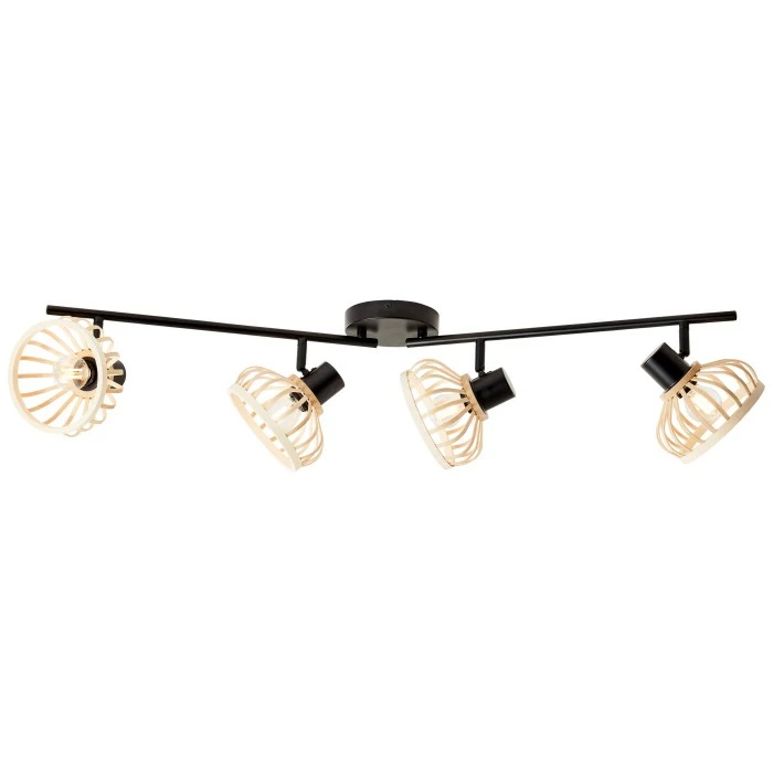 Brilliant Leuchten Brilliant Norah Deckenleuchte Schwarz, 4-flammig 11 Brilliant Leuchten Brilliant Norah Deckenleuchte Schwarz, 4-flammig – Bild 11