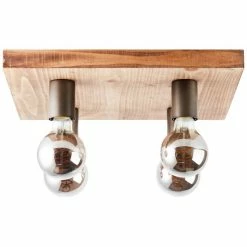 Brilliant Leuchten Brilliant Panto Deckenleuchte Schwarz, 4-flammig -Bürolampen Verkäufe brilliant panto deckenleuchte 97091 46 1