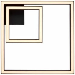 Brilliant Leuchten Brilliant Quon Deckenleuchte LED Schwarz, Weiß, 1-flammig -Bürolampen Verkäufe brilliant quon deckenleuchte g97180 06 4