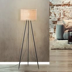 Brilliant Leuchten Brilliant Raffy Stehlampe Schwarz, 1-flammig -Bürolampen Verkäufe brilliant raffy stehlampe 94535 09 2