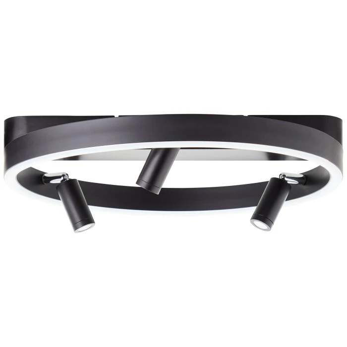 Brilliant Leuchten Brilliant Skaford Deckenleuchte LED Schwarz, 3-flammig, Fernbedienung 3 Brilliant Leuchten Brilliant Skaford Deckenleuchte LED Schwarz, 3-flammig, Fernbedienung – Bild 3