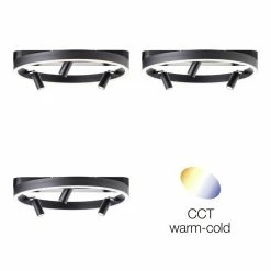 Brilliant Leuchten Brilliant Skaford Deckenleuchte LED Schwarz, 3-flammig, Fernbedienung 9 Brilliant Leuchten Brilliant Skaford Deckenleuchte LED Schwarz, 3-flammig, Fernbedienung -Bürolampen Verkäufe brilliant skaford deckenleuchte g99594 06 3