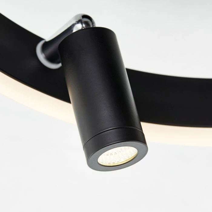 Brilliant Leuchten Brilliant Skaford Deckenleuchte LED Schwarz, 3-flammig, Fernbedienung 5 Brilliant Leuchten Brilliant Skaford Deckenleuchte LED Schwarz, 3-flammig, Fernbedienung – Bild 5