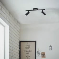 Brilliant Leuchten Brilliant Soeren Deckenleuchte LED Schwarz, 2-flammig 10 Brilliant Leuchten Brilliant Soeren Deckenleuchte LED Schwarz, 2-flammig -Bürolampen Verkäufe brilliant soeren deckenleuchte g83013 06 2