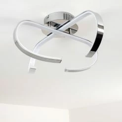 Hofstein Cano Deckenleuchte LED Chrom, 1-flammig -Bürolampen Verkäufe cano deckenleuchte h167459 13