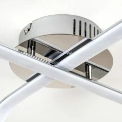 Hofstein Cano Deckenleuchte LED Chrom, 1-flammig -Bürolampen Verkäufe cano deckenleuchte h167459 5