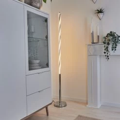 Hofstein Carmacks Stehleuchte LED Silber, 2-flammig 18 Hofstein Carmacks Stehleuchte LED Silber, 2-flammig -Bürolampen Verkäufe carmacks stehleuchte h3438985 8