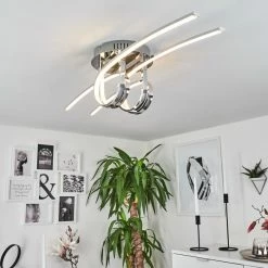 Hofstein Casale Deckenleuchte LED Chrom, 2-flammig 22 Hofstein Casale Deckenleuchte LED Chrom, 2-flammig -Bürolampen Verkäufe casale deckenleuchte h167374 10