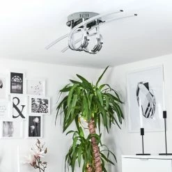 Hofstein Casale Deckenleuchte LED Chrom, 2-flammig 23 Hofstein Casale Deckenleuchte LED Chrom, 2-flammig -Bürolampen Verkäufe casale deckenleuchte h167374 11