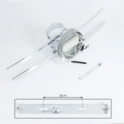 Hofstein Casale Deckenleuchte LED Chrom, 2-flammig 16 Hofstein Casale Deckenleuchte LED Chrom, 2-flammig -Bürolampen Verkäufe casale deckenleuchte h167374 4