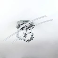 Hofstein Casale Deckenleuchte LED Chrom, 2-flammig 19 Hofstein Casale Deckenleuchte LED Chrom, 2-flammig -Bürolampen Verkäufe casale deckenleuchte h167374 7