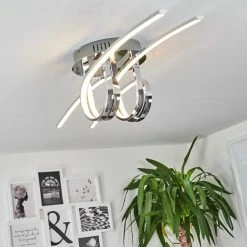 Hofstein Casale Deckenleuchte LED Chrom, 2-flammig 20 Hofstein Casale Deckenleuchte LED Chrom, 2-flammig -Bürolampen Verkäufe casale deckenleuchte h167374 8