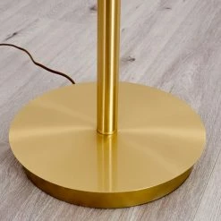 Hofstein Cazis Deckenfluter LED Messing, 1-flammig -Bürolampen Verkäufe cazis deckenfluter h3306734 18