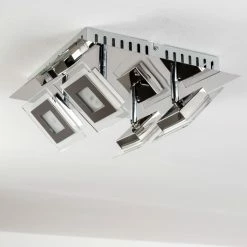 Hofstein Cerreto Deckenleuchte LED Chrom, 4-flammig 33 Hofstein Cerreto Deckenleuchte LED Chrom, 4-flammig -Bürolampen Verkäufe cerreto deckenleuchte c29533f 4a 13