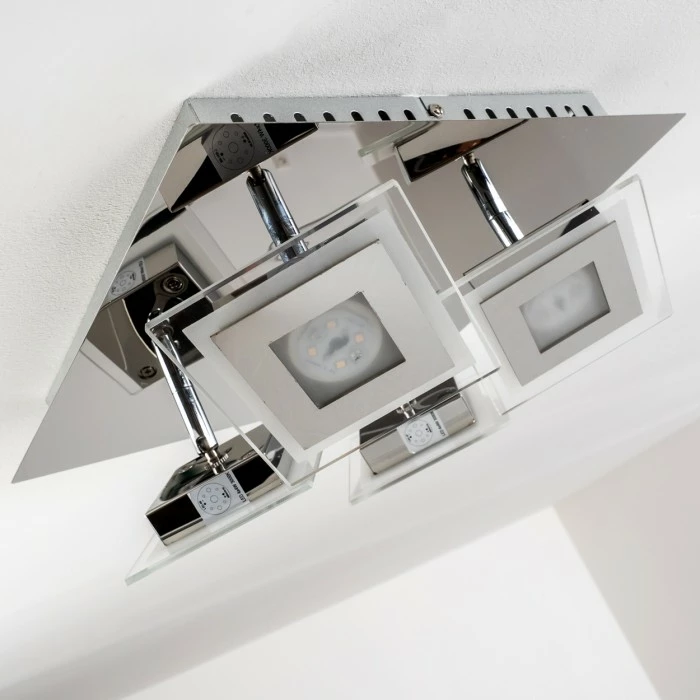 Hofstein Cerreto Deckenleuchte LED Chrom, 4-flammig 16 Hofstein Cerreto Deckenleuchte LED Chrom, 4-flammig – Bild 16