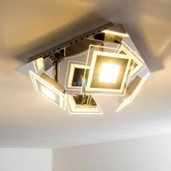 Hofstein Cerreto Deckenleuchte LED Chrom, 4-flammig 26 Hofstein Cerreto Deckenleuchte LED Chrom, 4-flammig -Bürolampen Verkäufe cerreto deckenleuchte c29533f 4a 6