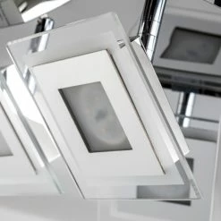 Hofstein Cerreto Deckenleuchte LED Chrom, 5-flammig -Bürolampen Verkäufe cerreto deckenleuchte c29533f 5a 19