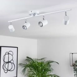 Hofstein Chennai Deckenleuchte LED Chrom, Weiß, 4-flammig -Bürolampen Verkäufe chennai deckenleuchte h3319635 11